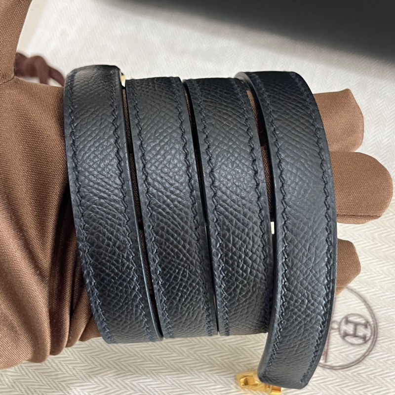 Hermes Kelly 35 黑金 epsom 外缝-23