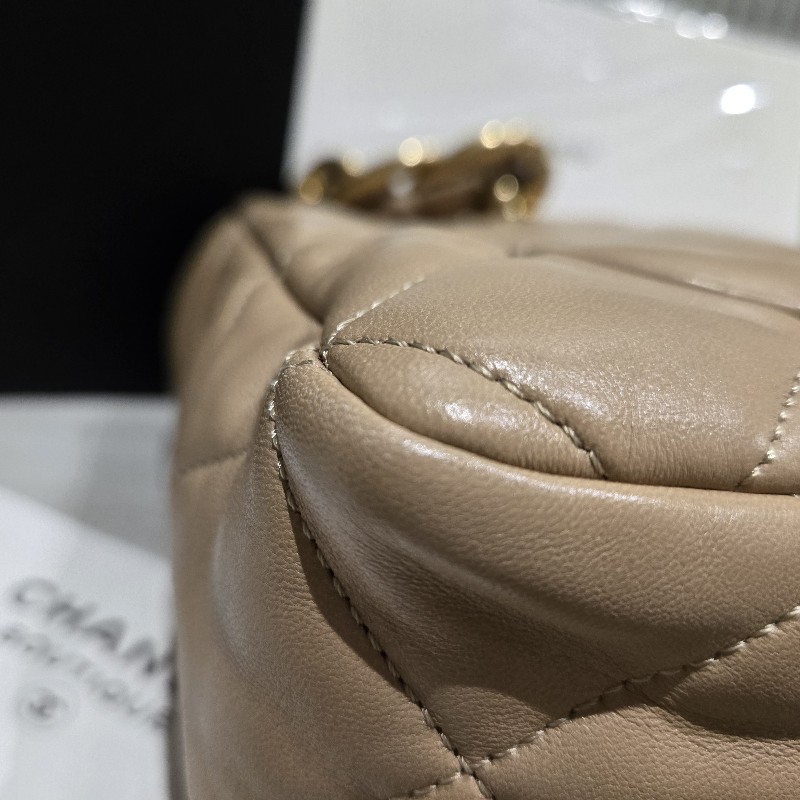 CHANEL 粗鍊肩背包 CF 芯片款-3