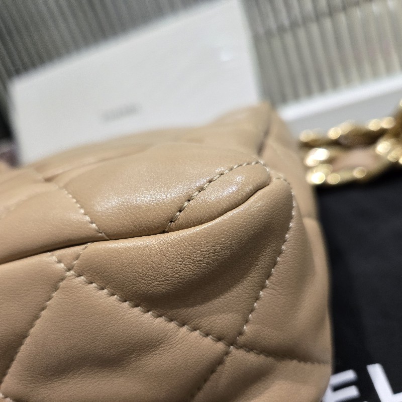 CHANEL 粗鍊肩背包 CF 芯片款-4