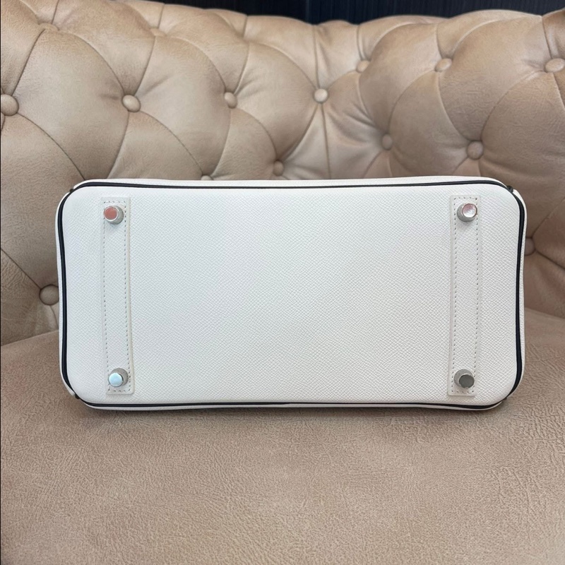 Hermes Birkin 30 黑白熊貓🐼 VIP 配色 N刻 Epsom 銀扣-3