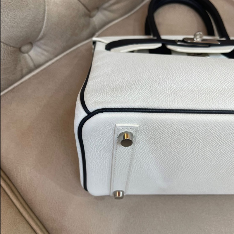 Hermes Birkin 30 黑白熊貓🐼 VIP 配色 N刻 Epsom 銀扣-6