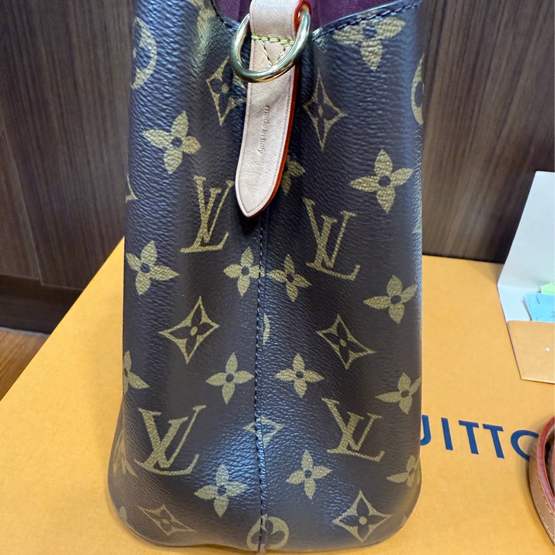 LV Neonoe bb  老花水桶包（晶片款）-13