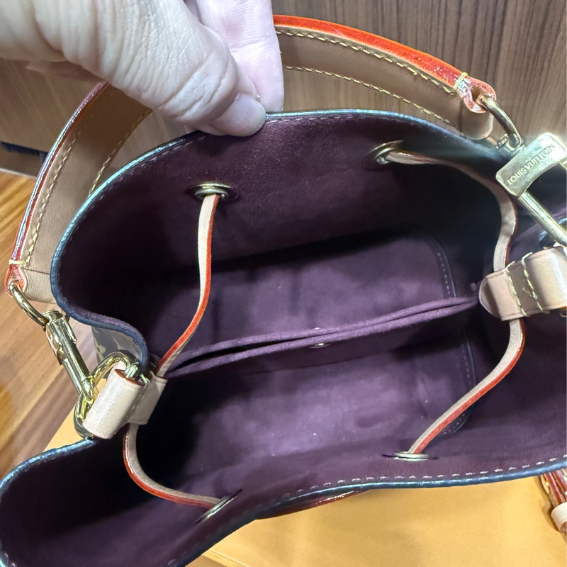 LV Neonoe bb  老花水桶包（晶片款）-17