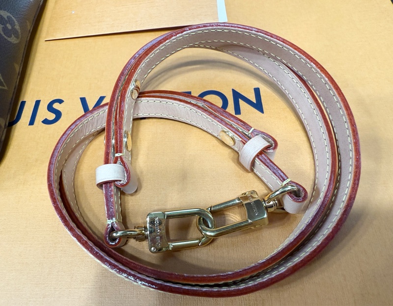 LV Neonoe bb  老花水桶包（晶片款）-23