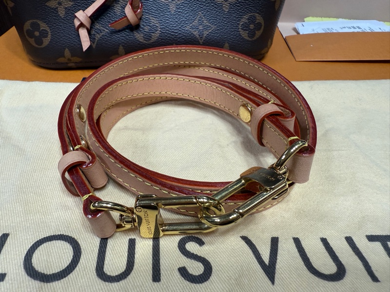 LV Neonoe bb  老花水桶包（晶片款）-25