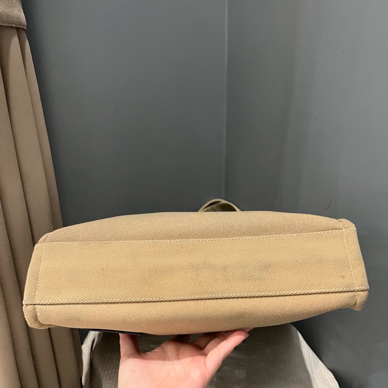 BALLY 帆布包 托特包 tote 沙色-5