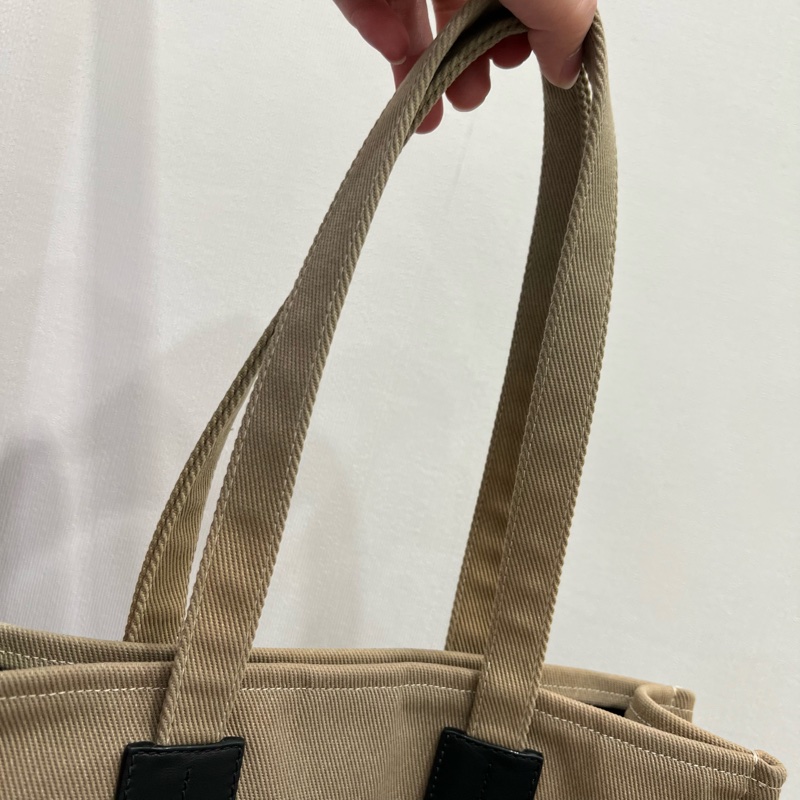 BALLY 帆布包 托特包 tote 沙色-30