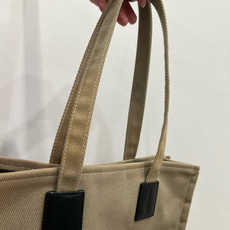 BALLY 帆布包 托特包 tote 沙色-31