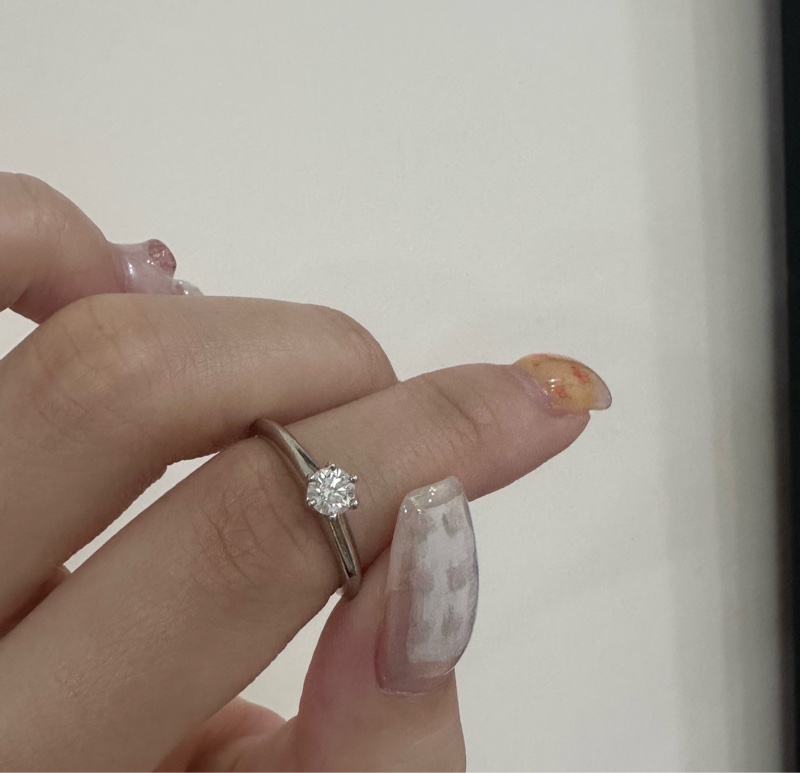 Tiffany 六爪鑽戒-3
