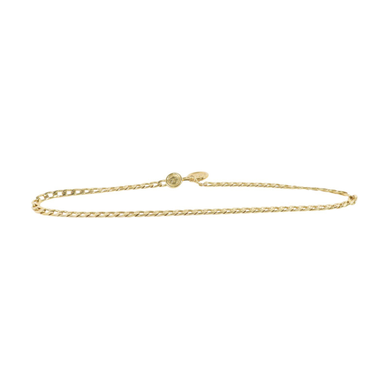 CHANEL 金屬Vintage Chain Belt金扣鏈腰帶-1