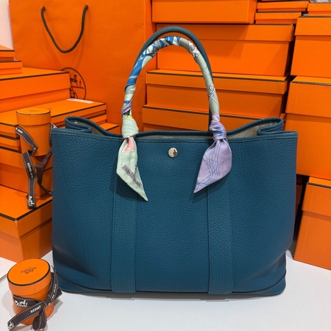 Hermes Garden Party 36 孔雀藍 傳承勝利之包 💙💃🎉❤️🩵