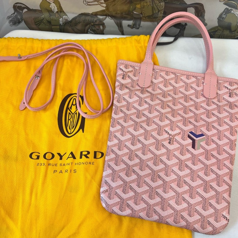 Goyard Poitiers手提包 斜背包限量櫻花粉-0