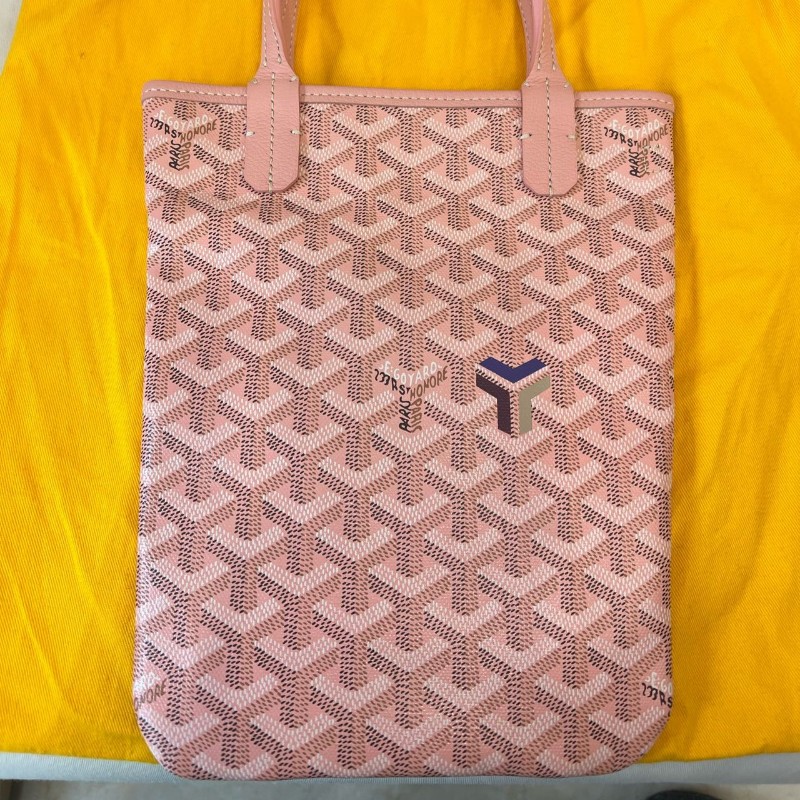 Goyard Poitiers手提包 斜背包限量櫻花粉-1