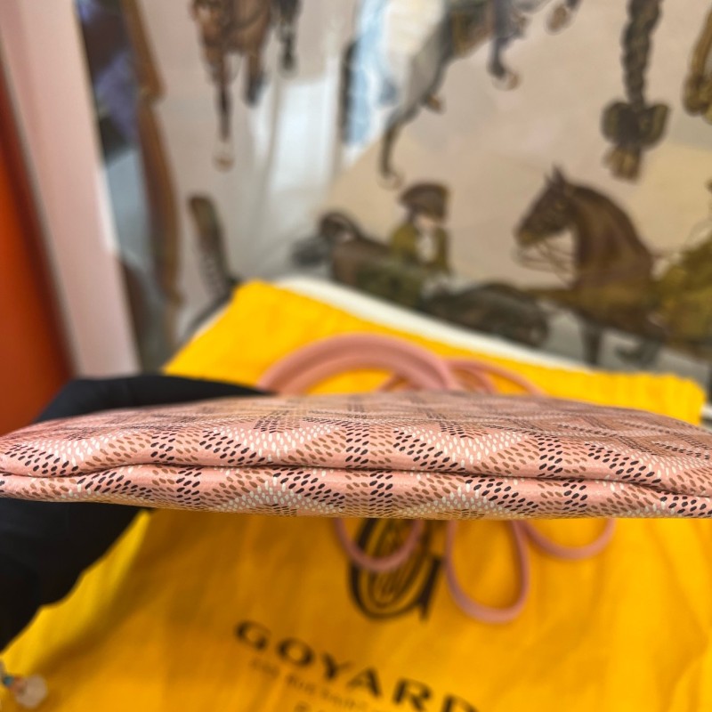 Goyard Poitiers手提包 斜背包限量櫻花粉-3