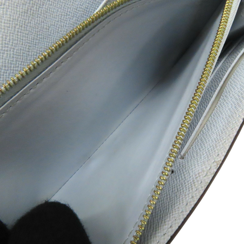 棕色 原花 帆布 Portefeuille Sarch 扣式 長夾 M83580-6