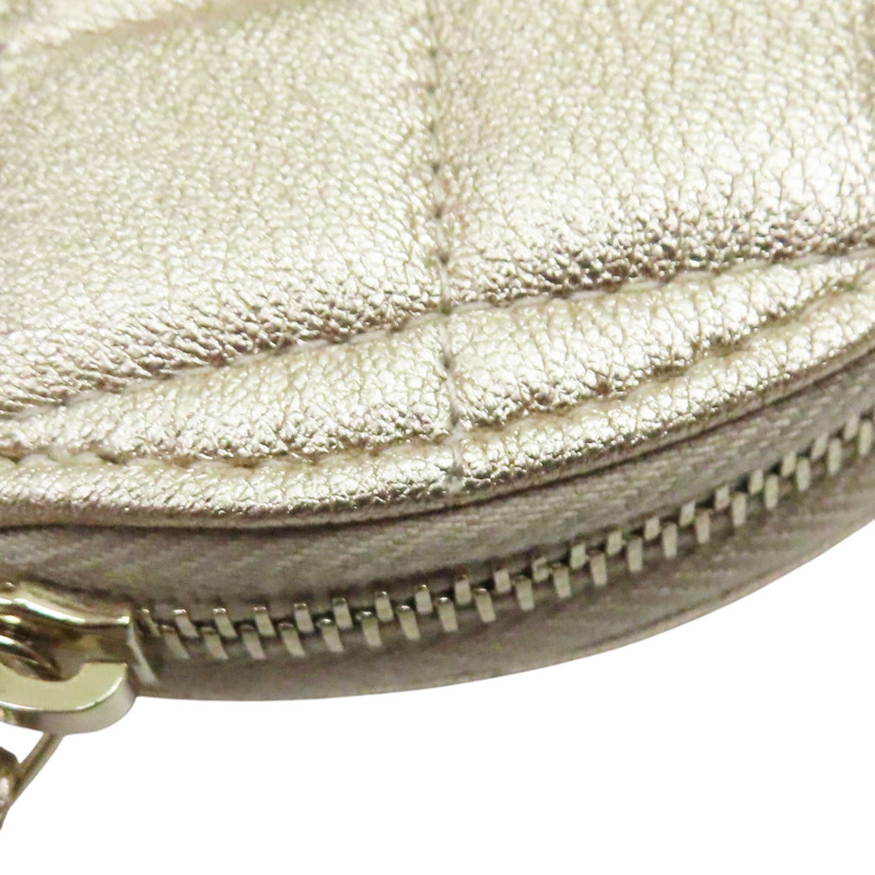 金色羊皮 零錢包 耳機包 掛飾-8