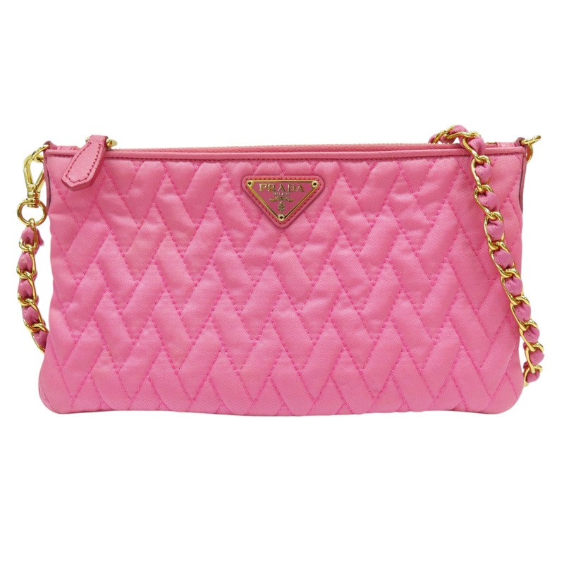 粉色 帆布 肩背包-0