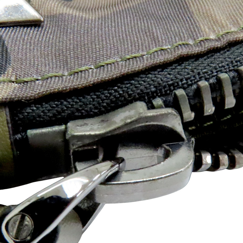 綠色 迷彩尼龍 皮革 托特包 肩背包【Valentino 范倫鐵諾】-13