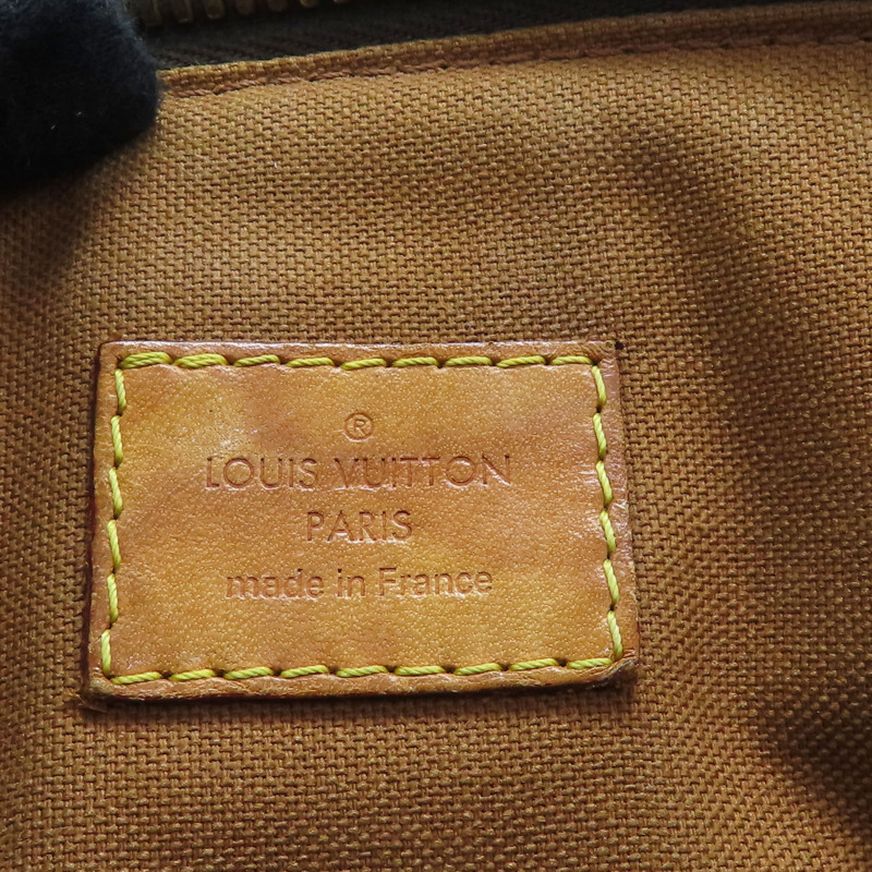 棕色 原花帆布 Tivoli GM 肩背包 M40144-7