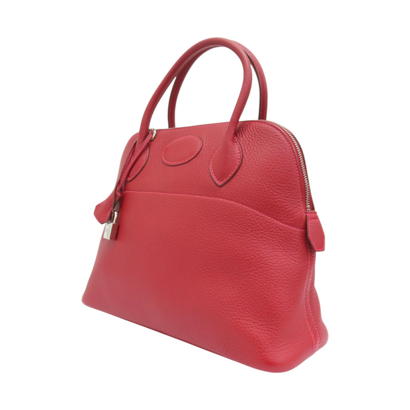 艷紅色 Togo皮革 Bolide 31 两用包 □J刻-2