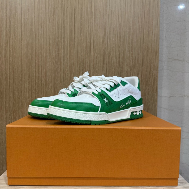Louis Vuitton Trainer 綠色 LV 6.5-0