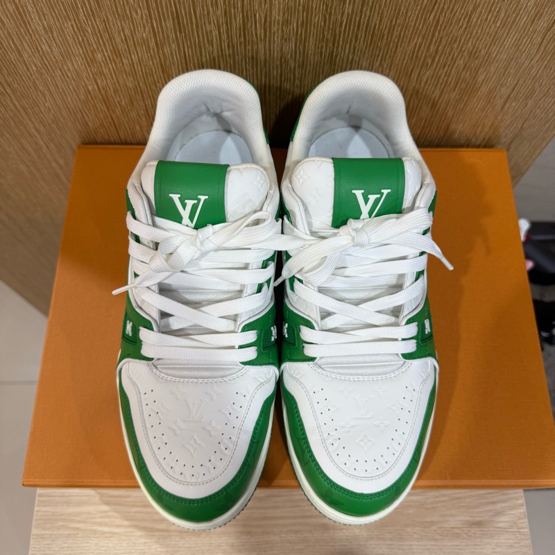 Louis Vuitton Trainer 綠色 LV 6.5-1