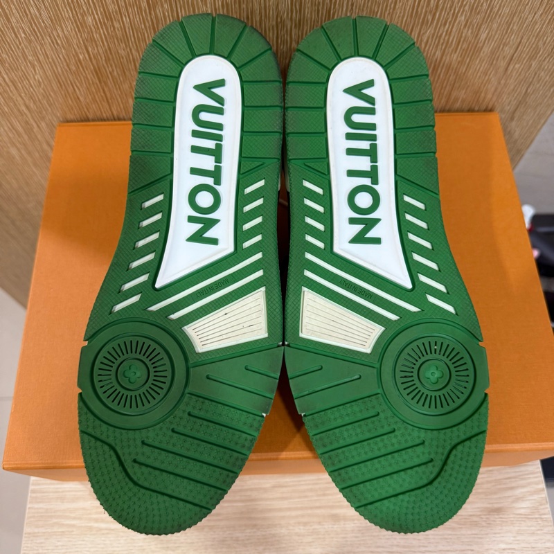 Louis Vuitton Trainer 綠色 LV 6.5-2