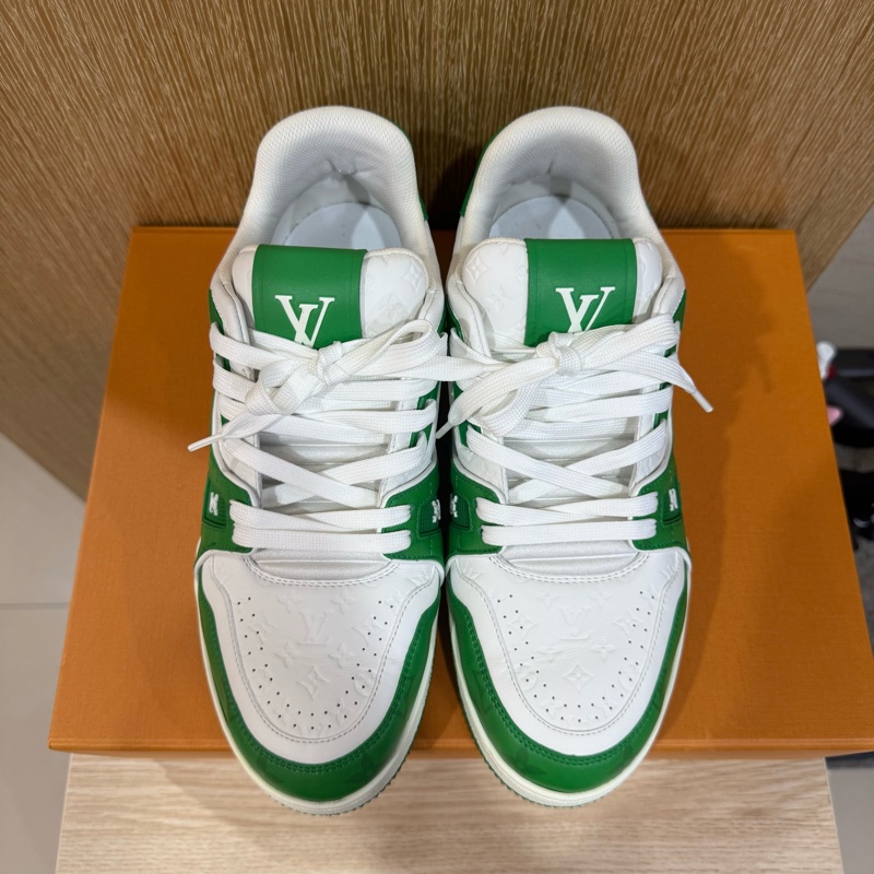 Louis Vuitton Trainer 綠色 LV 6.5-6