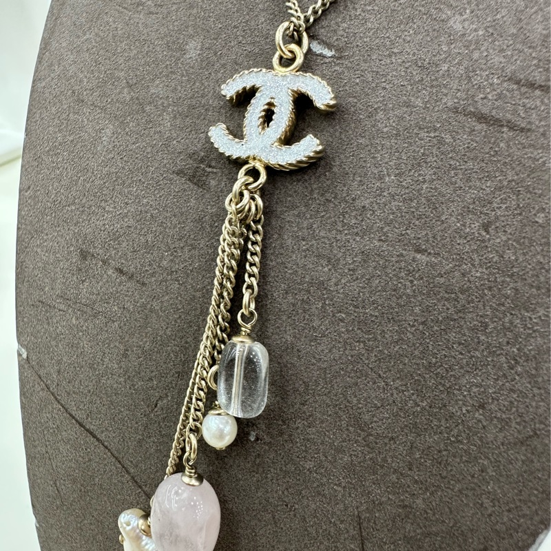 Chanel 吊墜項鍊香奈兒中古 有購證-2