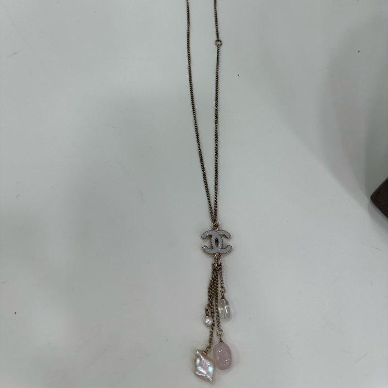 Chanel 吊墜項鍊香奈兒中古 有購證-4
