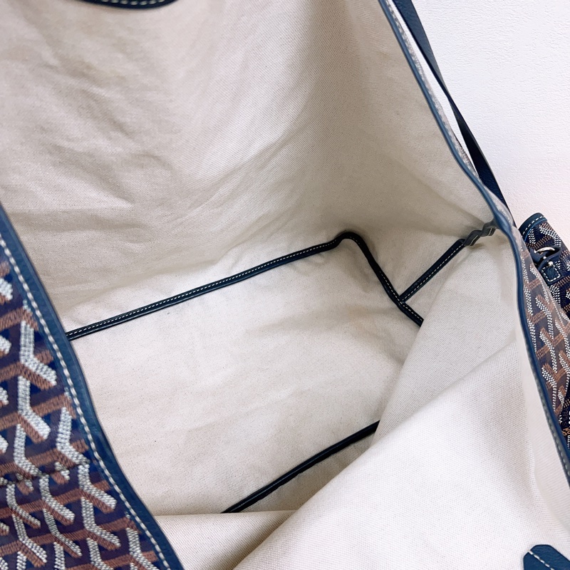 Goyard saint louis 深藍色老花托特包 GM-4