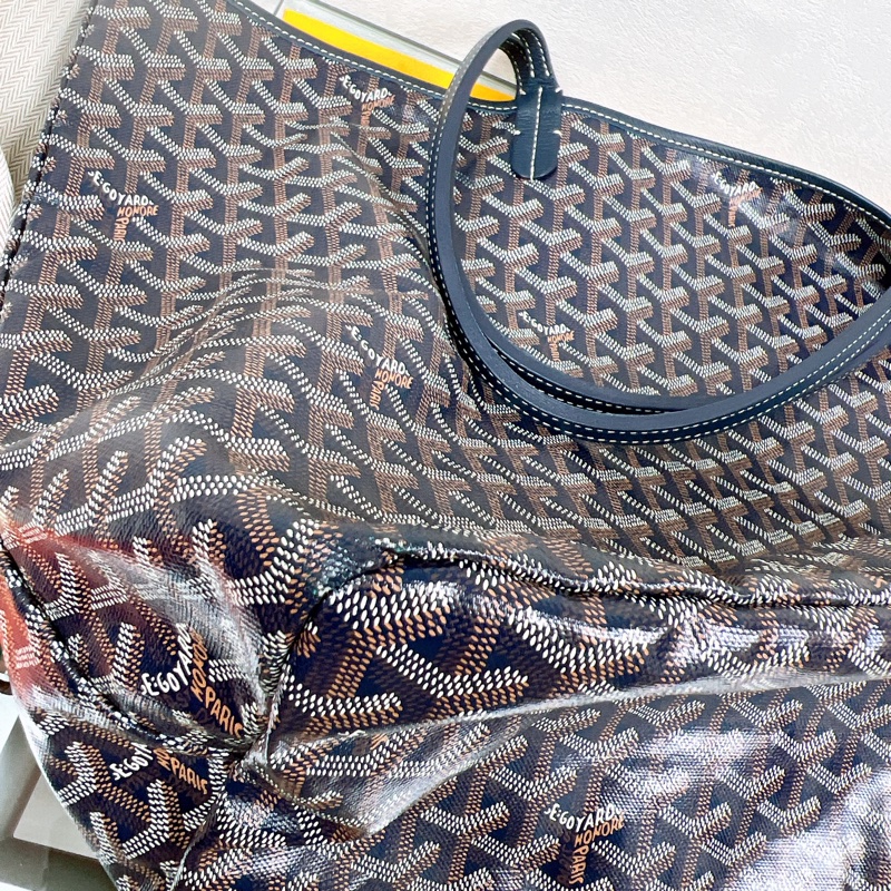 Goyard saint louis 深藍色老花托特包 GM-6