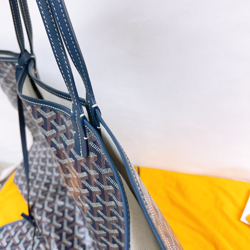 Goyard saint louis 深藍色老花托特包 GM-10