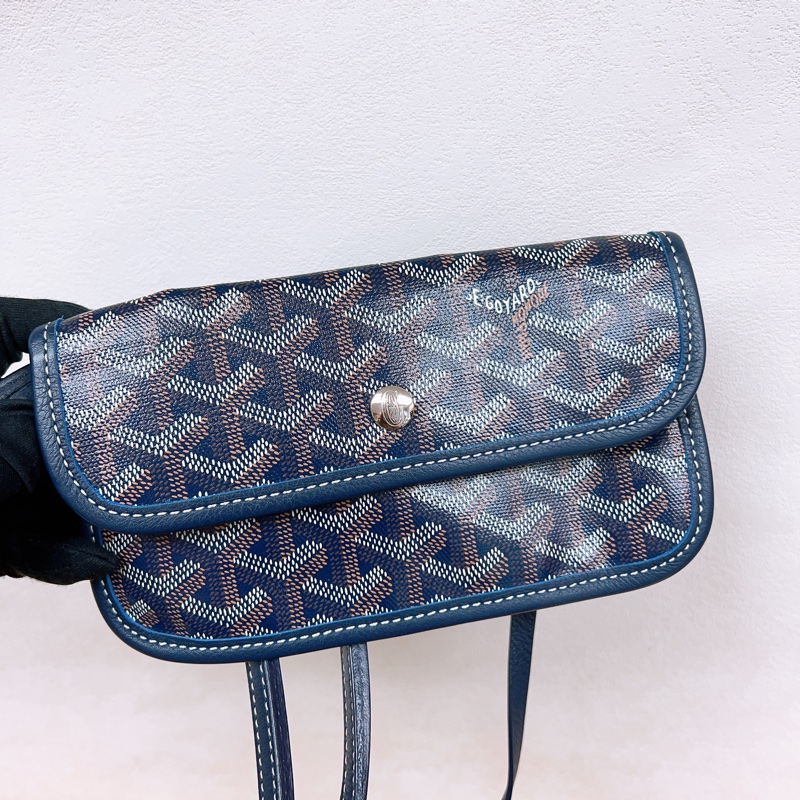 Goyard saint louis 深藍色老花托特包 GM-12