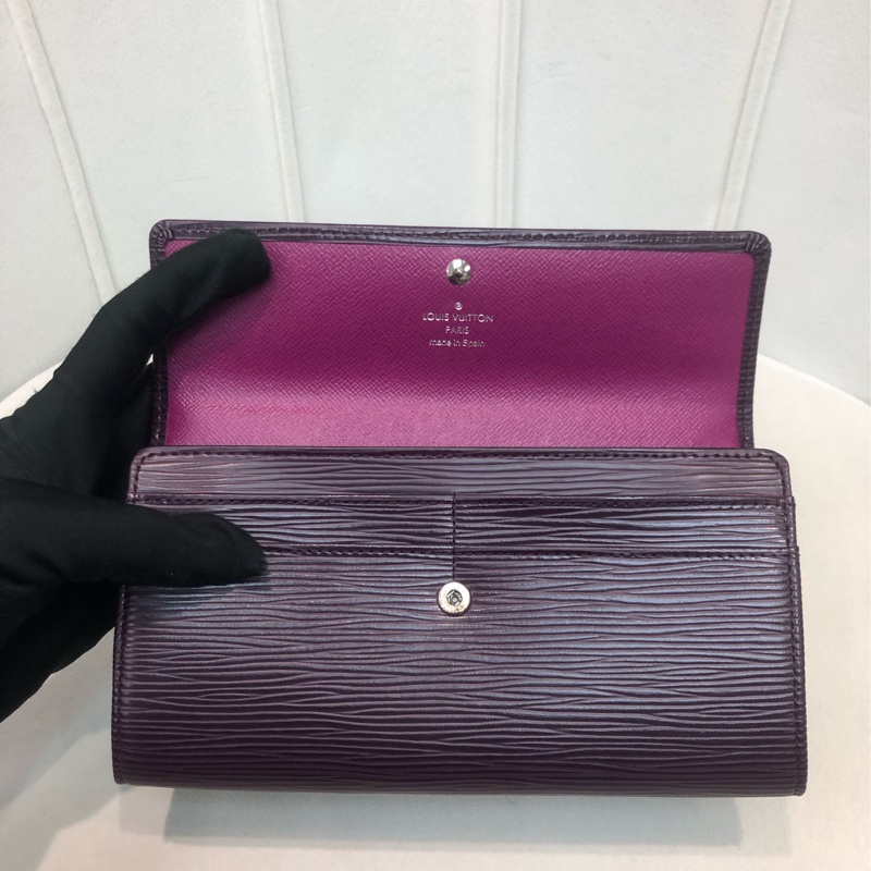 LV EPI 紫色長銀包 XB582-5
