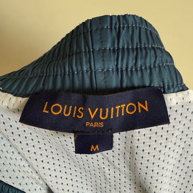 LV 暗紋老花短褲-2