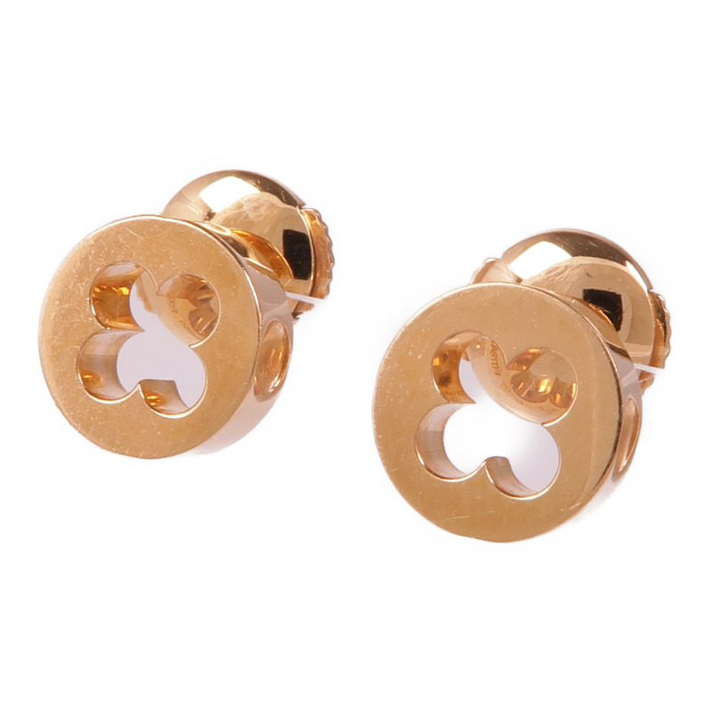 LOUIS VUITTON 18K玫瑰金Empreinte Ear Studs耳環-1