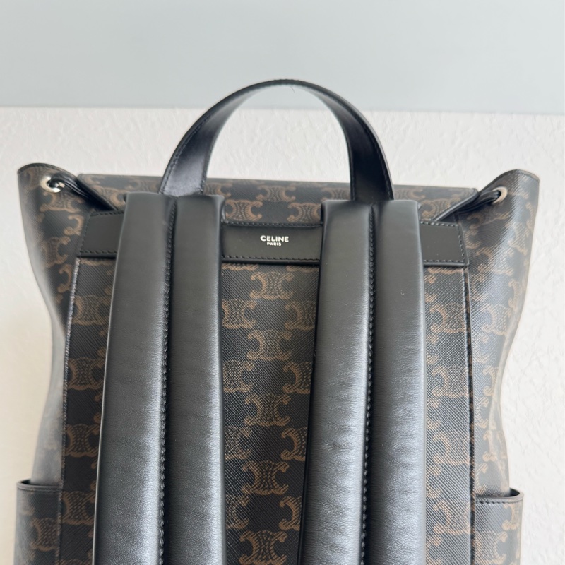 celine滿版pvc後背包-11