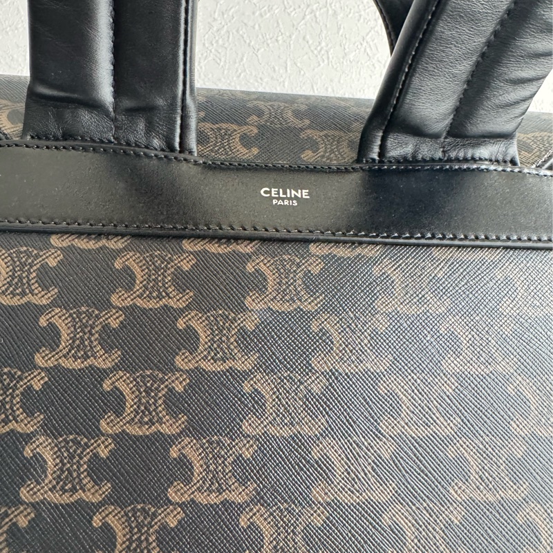 celine滿版pvc後背包-18