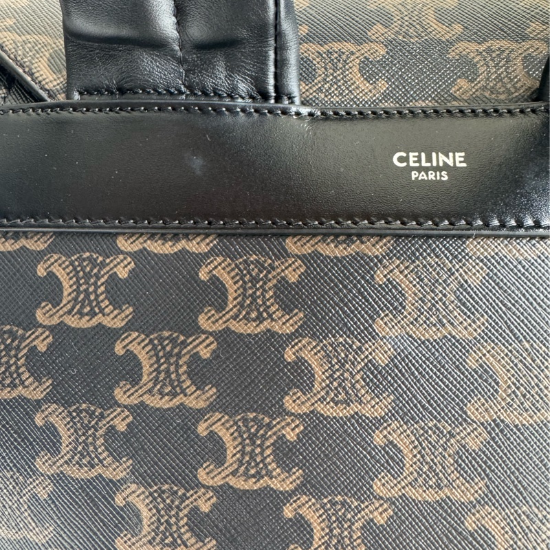 celine滿版pvc後背包-20