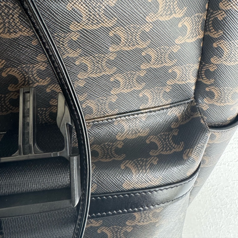 celine滿版pvc後背包-45