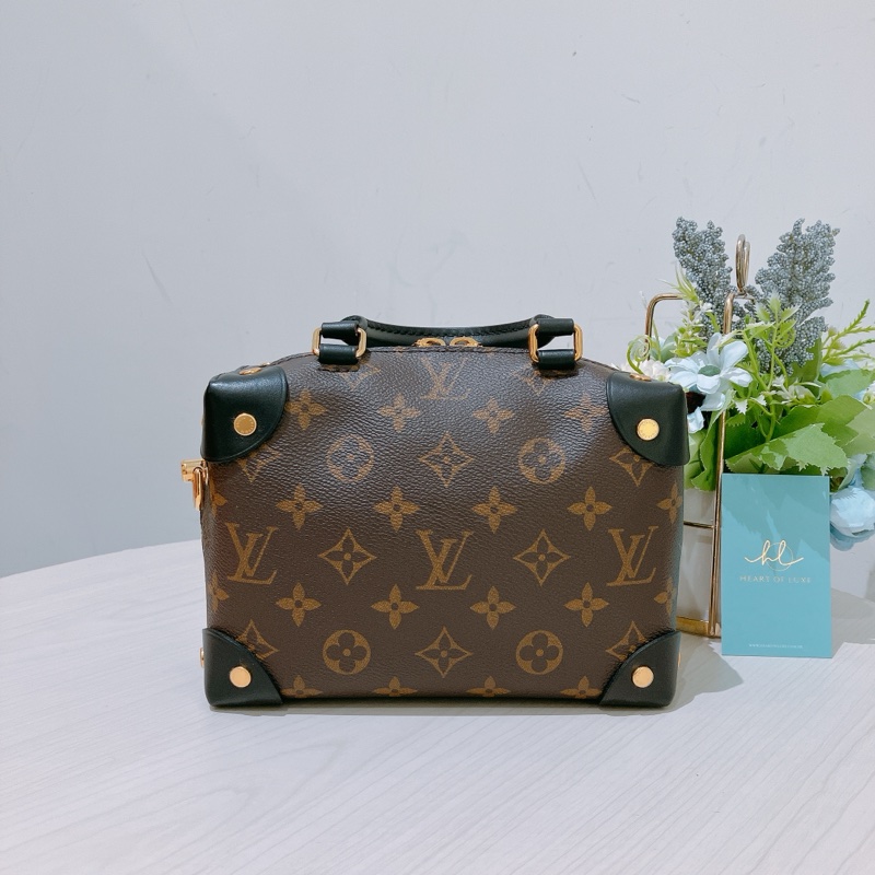 TK1862 LOUIS VUITTON 路易威登經典花紋軟帆布皮三用包包PETITE MALLE SOUPLE MONOGRAM CANVAS-1