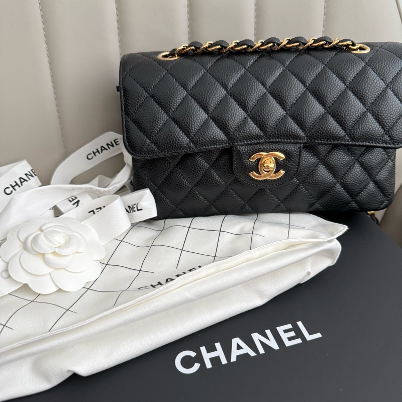 Chanel Classic Flap Small Caviar 23cm 經典款細號手袋粒紋小牛皮-0