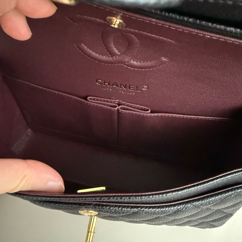 Chanel Classic Flap Small Caviar 23cm 經典款細號手袋粒紋小牛皮-9