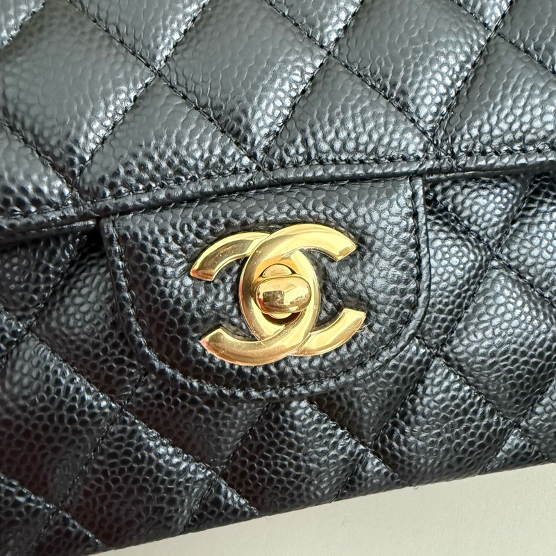 Chanel Classic Flap Small Caviar 23cm 經典款細號手袋粒紋小牛皮-10