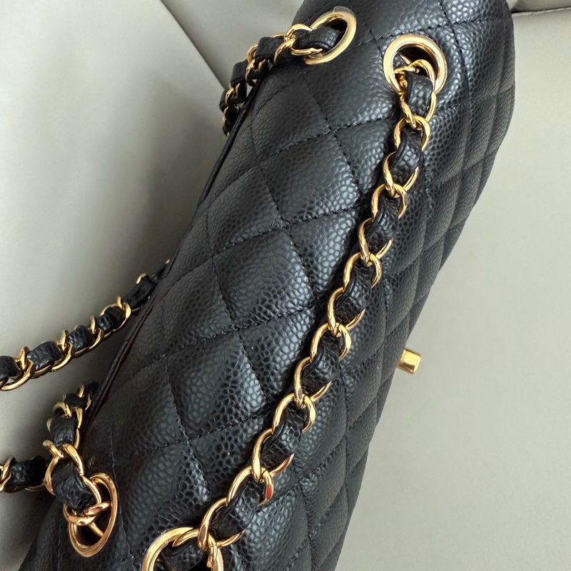Chanel Classic Flap Small Caviar 23cm 經典款細號手袋粒紋小牛皮-12