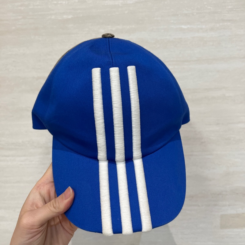 Gucci x Adidas PVC藍布聯名棒球帽-3