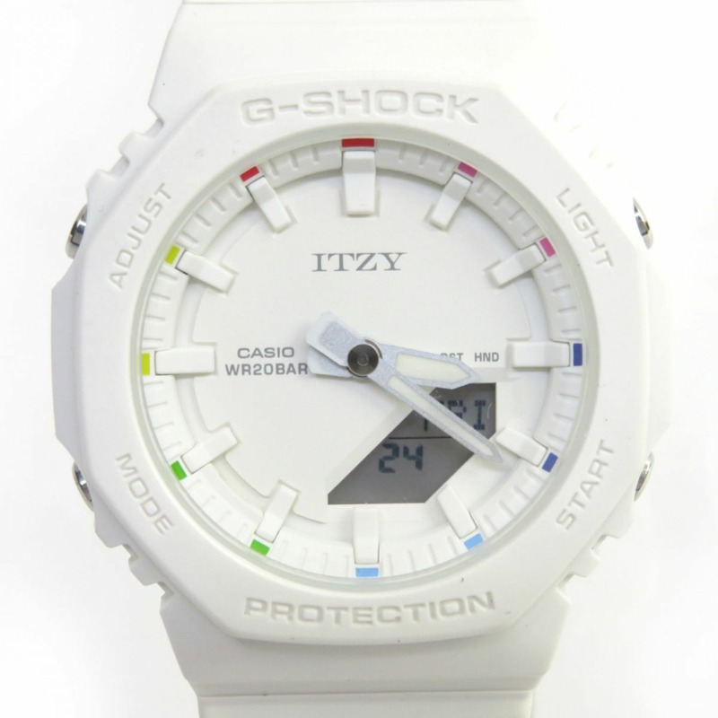 卡西歐 G-SHOCK 小尺寸 ITZY 合作款 GMA-P2100IT-7AJR 女款石英手錶-0