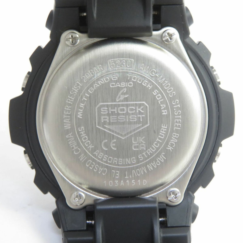 卡西歐 G-SHOCK AWG-M100S-7AJF 堅固太陽能手錶-4