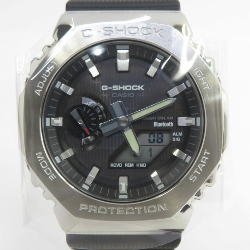 卡西歐 G-SHOCK G-STEEL Mobile Link GBM-2100-1AER 強韌太陽能手錶-0